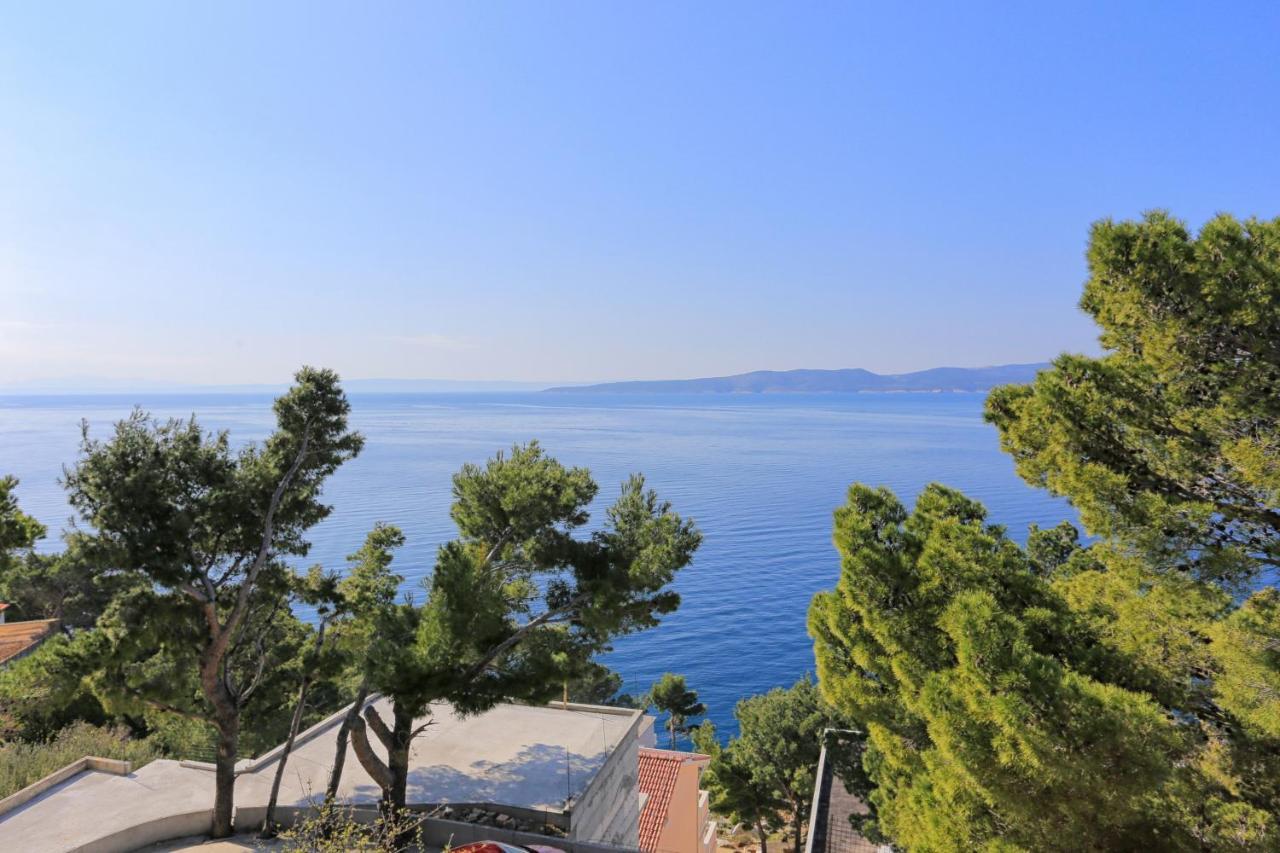 Rooms with a parking space Brela, Makarska - 17281 Exteriör bild